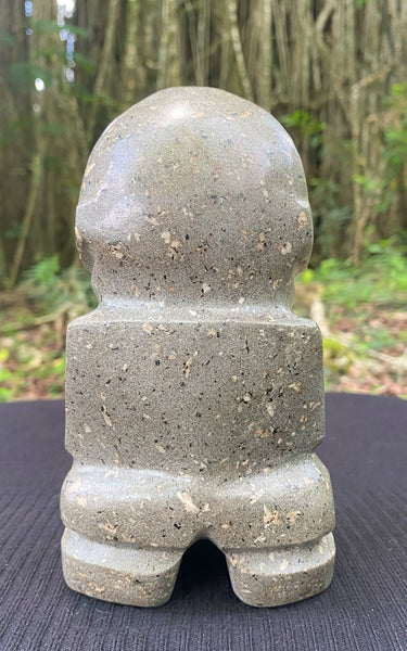 Grey Stone Tiki - Cannibal Art