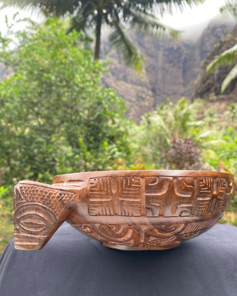 Marquesan bowl - Cannibal Art