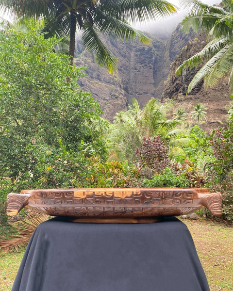 Marquesan bowl - Cannibal Art