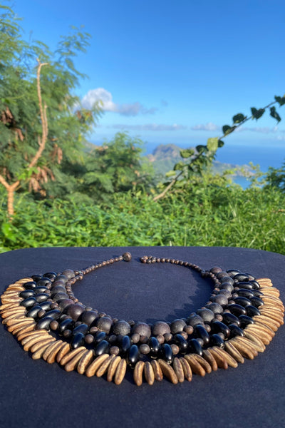 Marquesan Seed Necklace - Cannibal Art