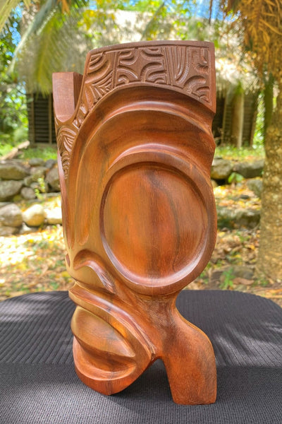 Marquesan Tiki Mask - Cannibal Art