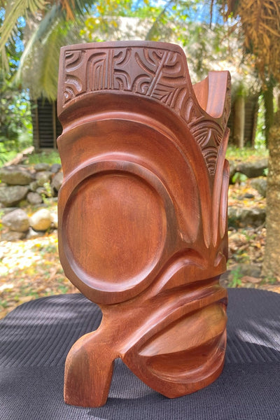 Marquesan Tiki Mask - Cannibal Art