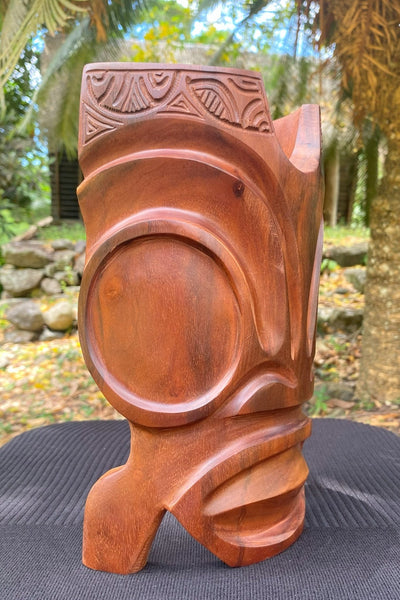 Marquesan Tiki Mask - Cannibal Art