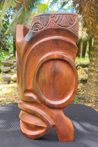 Marquesan Tiki Mask - Cannibal Art