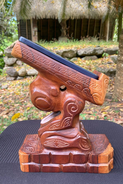 Tiki Phone Stand - Cannibal Art