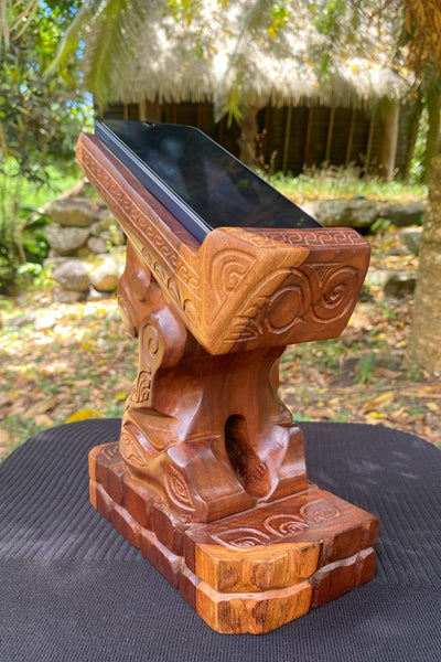 Tiki Phone Stand - Cannibal Art
