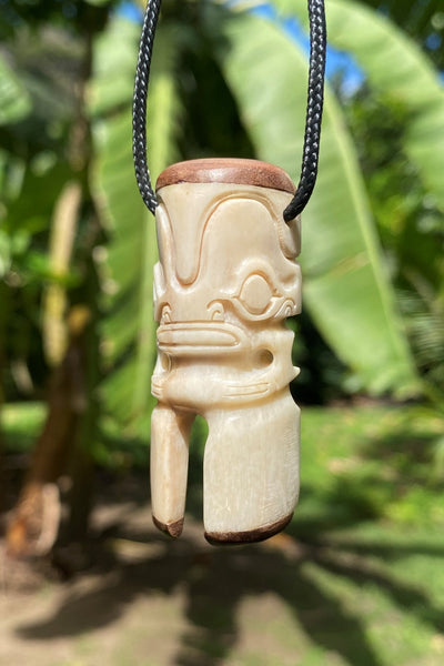 Tiki Tuhuka necklace - Cannibal Art