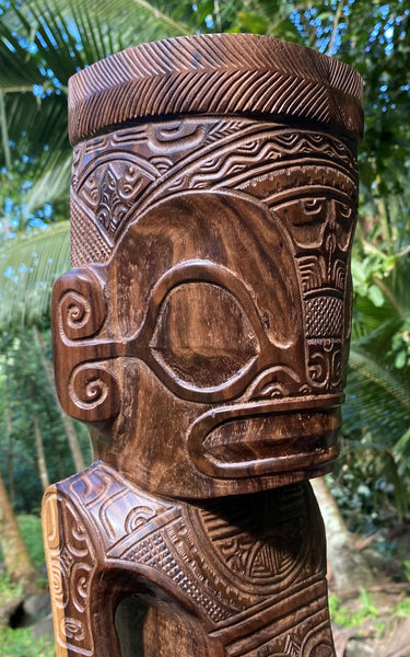 Tiki sculpture