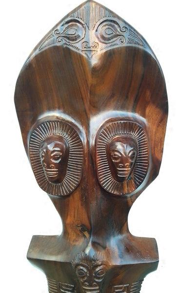 U'u (Marquesan war club) - Cannibal Art