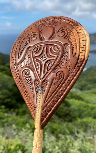 Canoe paddle - Cannibal Art