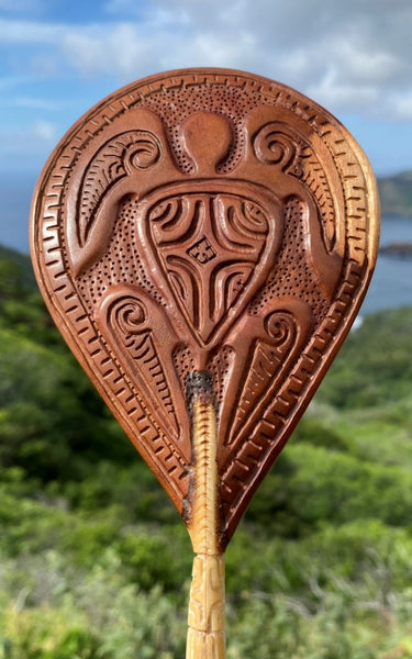 Canoe paddle - Cannibal Art