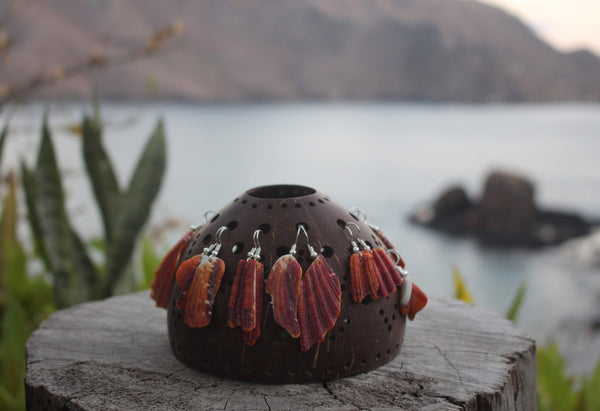 Coconut candle holder - Cannibal Art