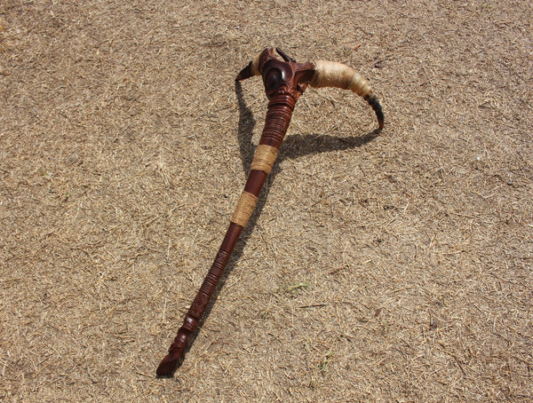 Hahati kaki (Marquesan weapon) - Cannibal Art