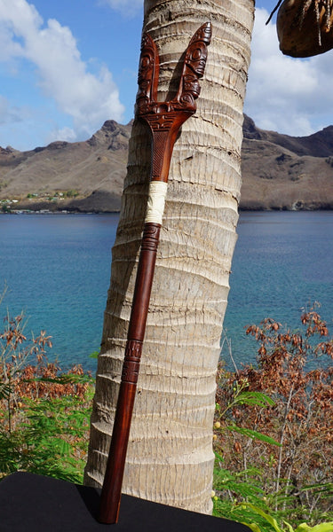 Hahati kaki (Marquesan weapon) - Cannibal Art