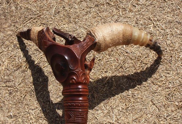 Hahati kaki (Marquesan weapon) - Cannibal Art