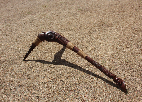 Hahati kaki (Marquesan weapon) - Cannibal Art