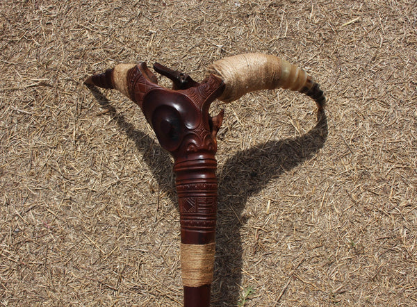 Hahati kaki (Marquesan weapon) - Cannibal Art