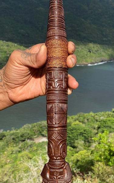 Hoe (Canoe Paddle) - Cannibal Art