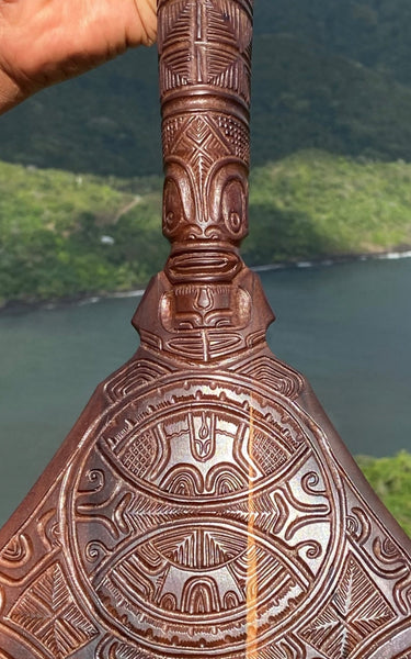 Hoe (Canoe Paddle) - Cannibal Art