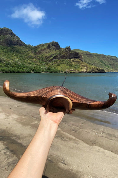 Manta ray - Cannibal Art