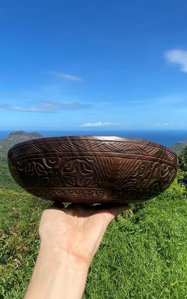Marquesan Bowl - Cannibal Art