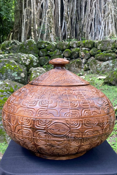 Marquesan Decorative Bowl - Cannibal Art