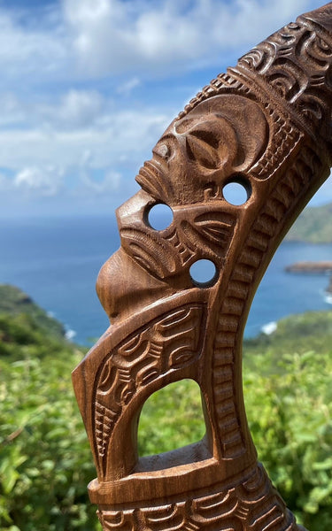 Marquesan fish hook - Cannibal Art