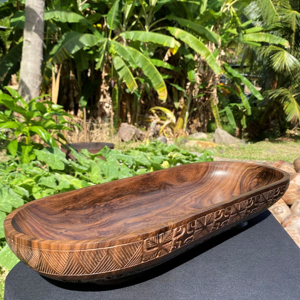 Marquesan fruit bowl - Cannibal Art