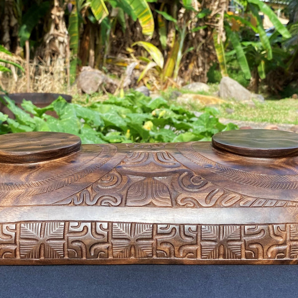 Marquesan fruit bowl - Cannibal Art