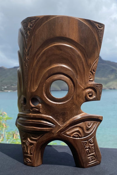 Marquesan mask - Cannibal Art