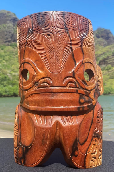 Marquesan mask - Cannibal Art