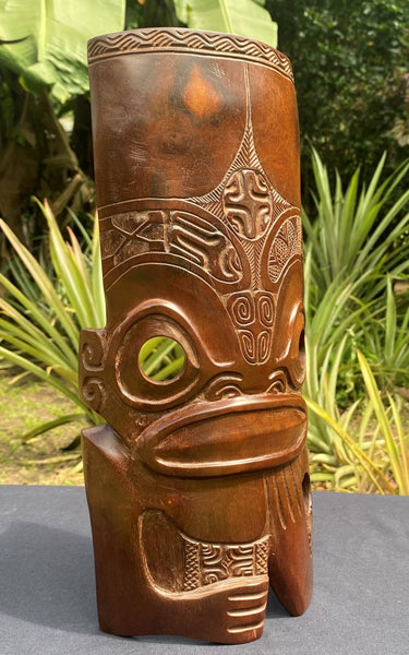 Marquesan mask - Cannibal Art