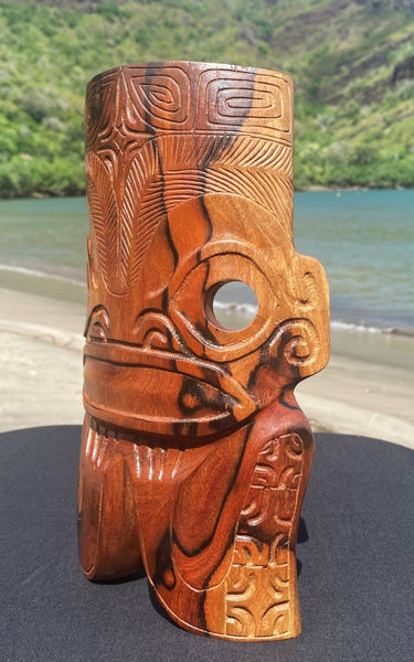 Marquesan mask - Cannibal Art