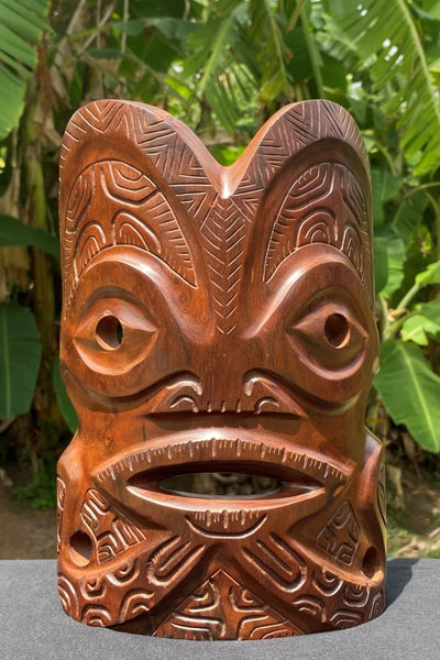 Marquesan mask - Cannibal Art