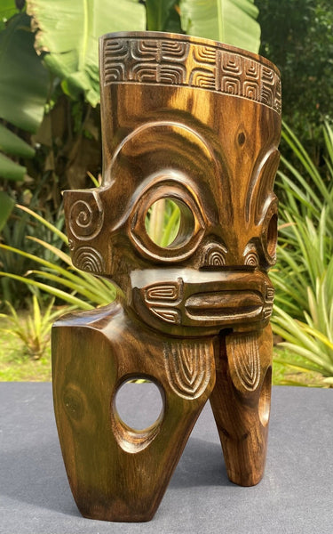 Marquesan mask - Cannibal Art