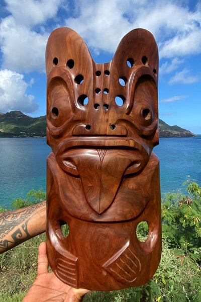 Marquesan mask - Cannibal Art