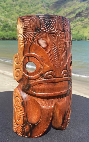 Marquesan mask - Cannibal Art