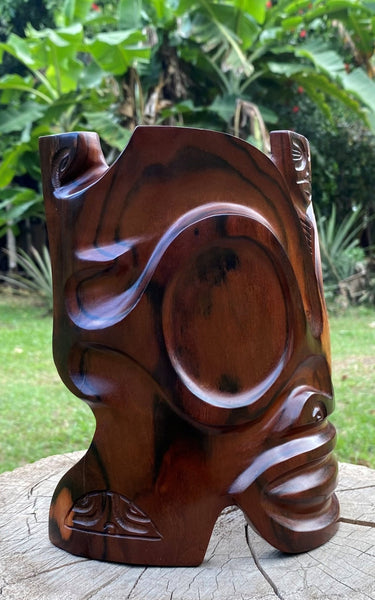 Marquesan mask - Cannibal Art