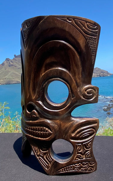 Marquesan mask - Cannibal Art