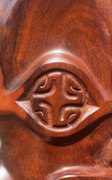 Marquesan mask - Cannibal Art