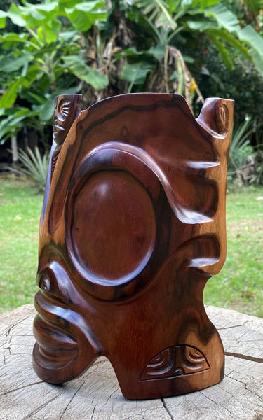 Marquesan mask - Cannibal Art