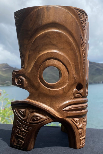 Marquesan mask - Cannibal Art