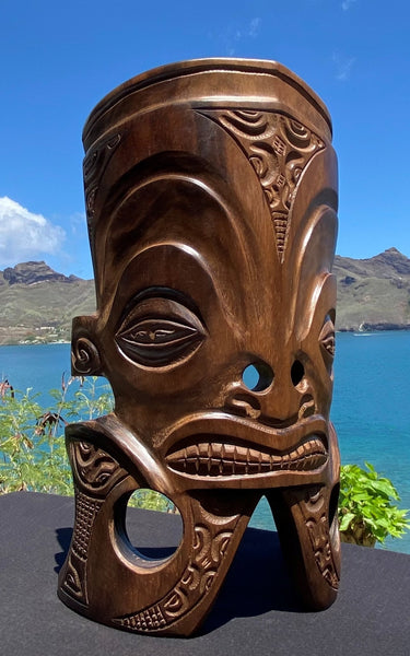 Marquesan mask - Cannibal Art