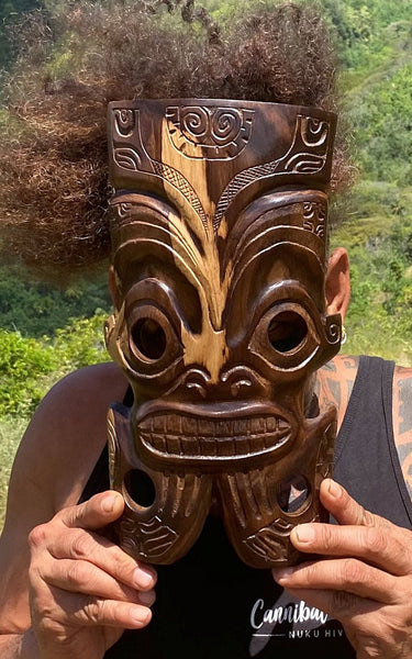 Marquesan mask - Cannibal Art