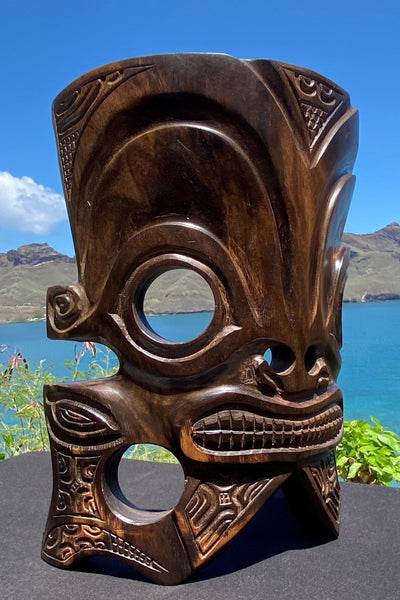 Marquesan mask - Cannibal Art