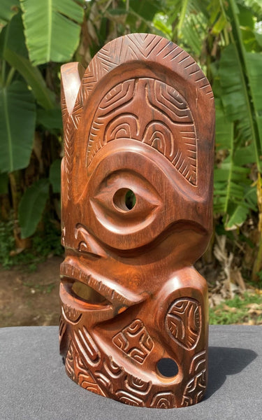 Marquesan mask - Cannibal Art