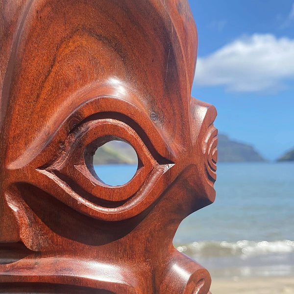 Marquesan mask - Cannibal Art