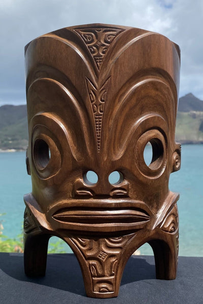 Marquesan mask - Cannibal Art
