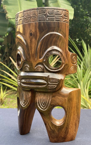 Marquesan mask - Cannibal Art