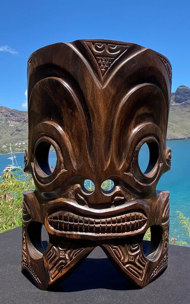 Marquesan mask - Cannibal Art